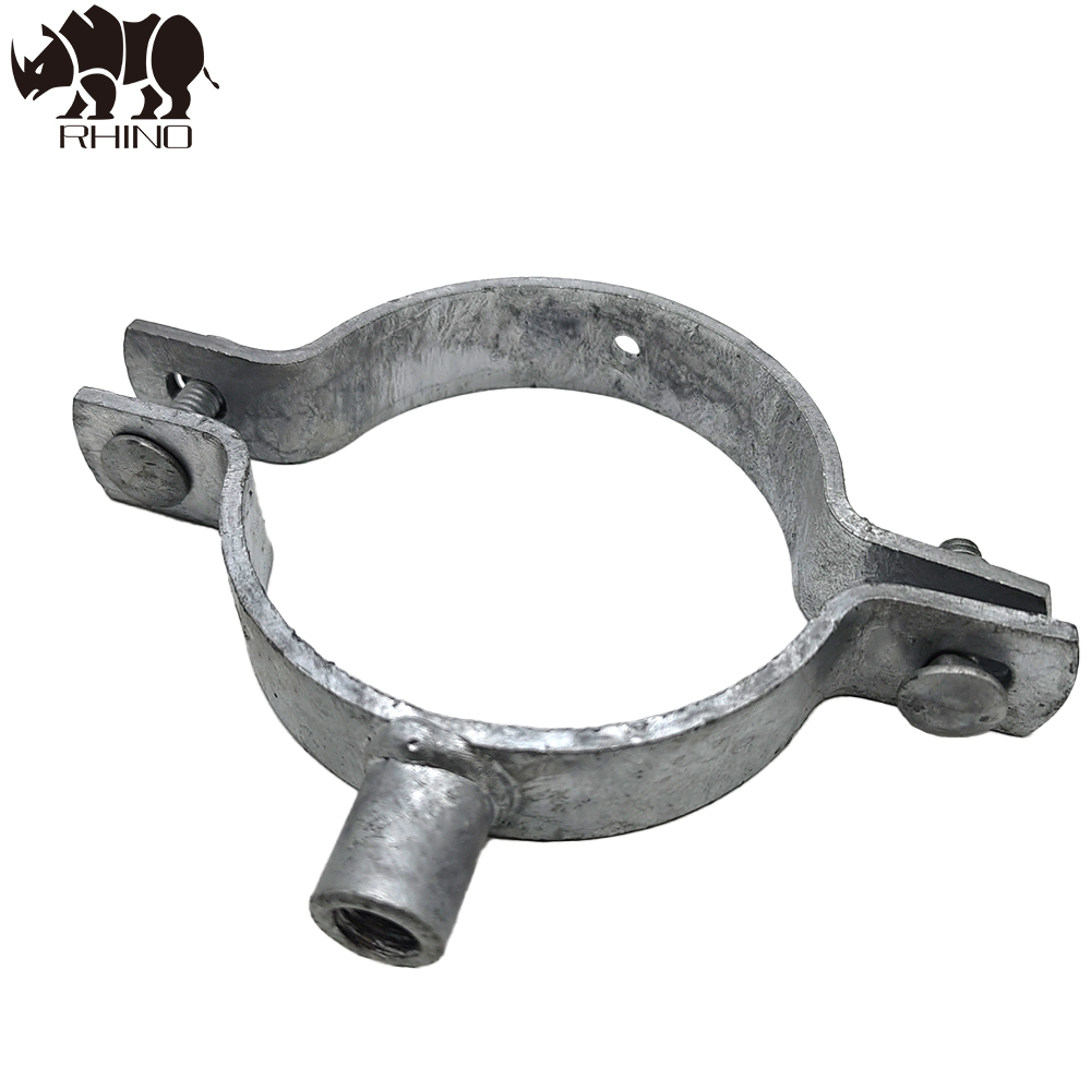 Hot Dip Galv. Heavy Duty Pipe Clamp with Bolt