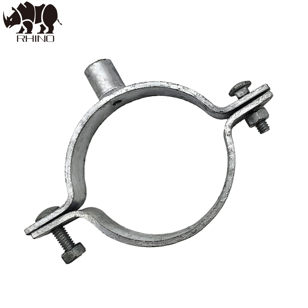 Hot Dip Galv. Heavy Duty Pipe Clamp with Bolt