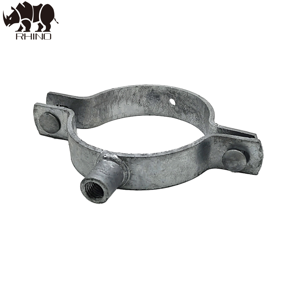 Hot Dip Galv. Heavy Duty Pipe Clamp with Bolt