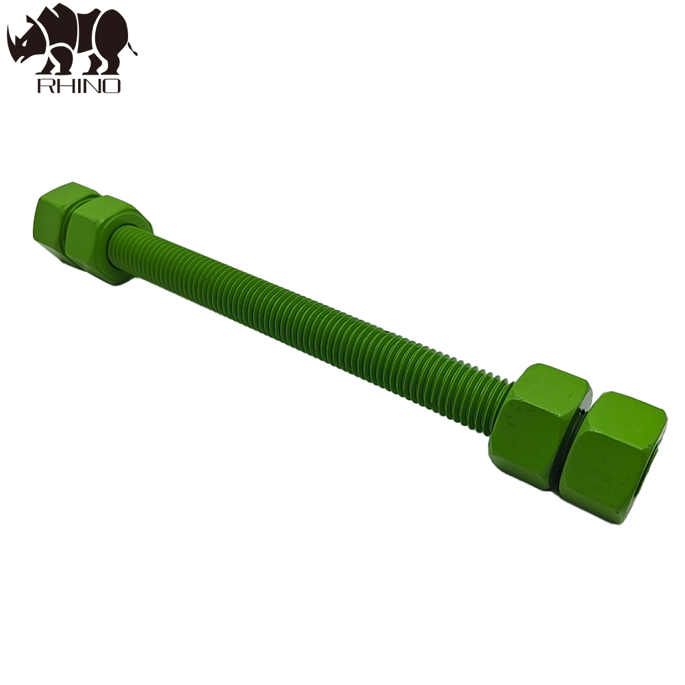 PTFE (Teflon) Coated Full Thread Stud Bolt B7