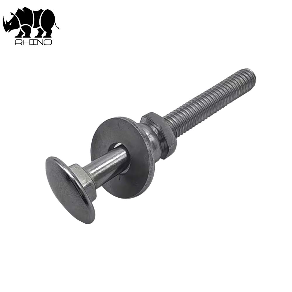 Carriage Bolt With Waher And Nut