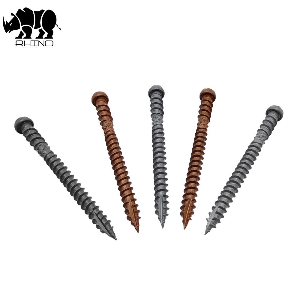 Torx Drive Pan Head Double-Ended Reverse-Thread Screw With Knurled