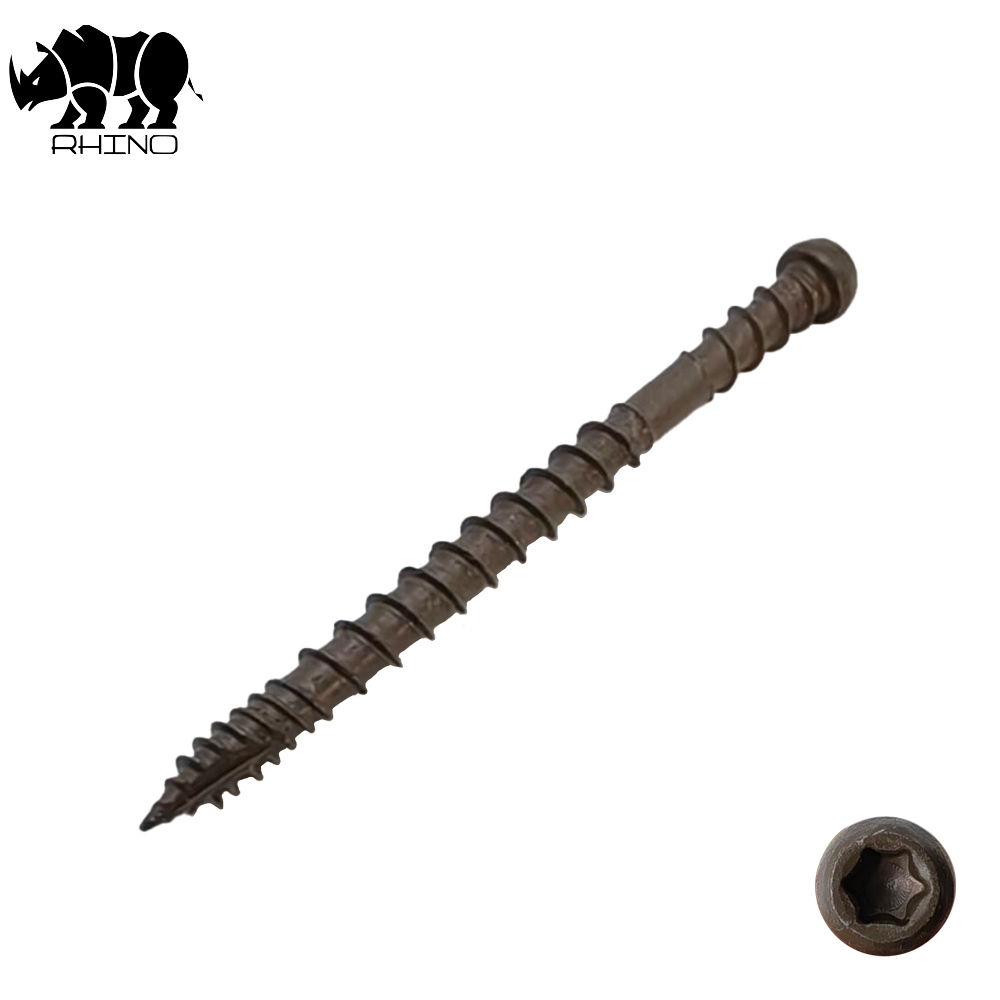 Torx Drive Pan Head Double-Ended Reverse-Thread Screw