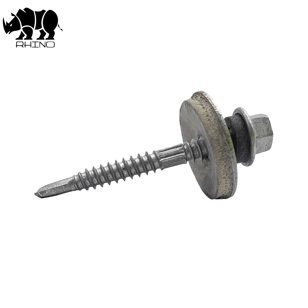 Hex Flanged Head Double  Washer Self Drilling Screw