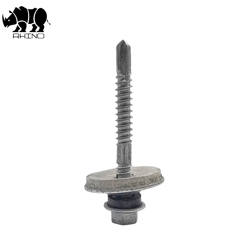 Hex Flanged Head Double  Washer Self Drilling Screw