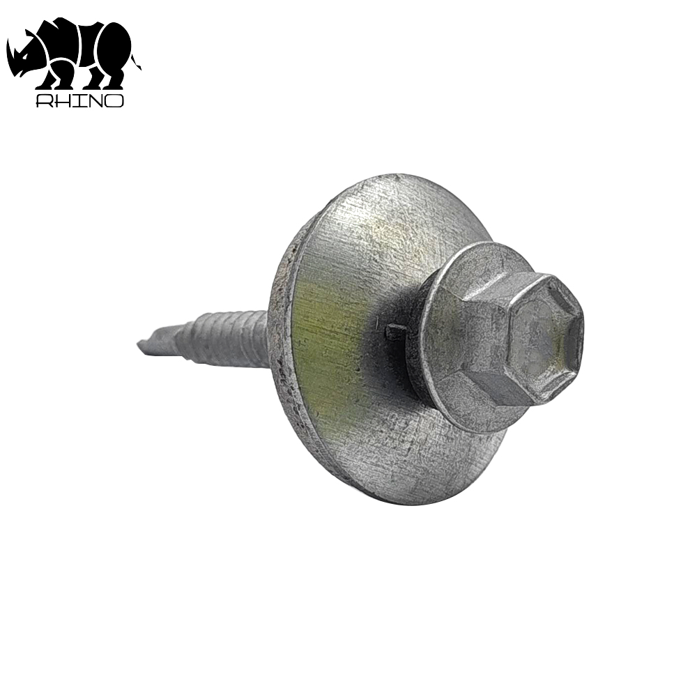 Hex Flanged Head Double  Washer Self Drilling Screw