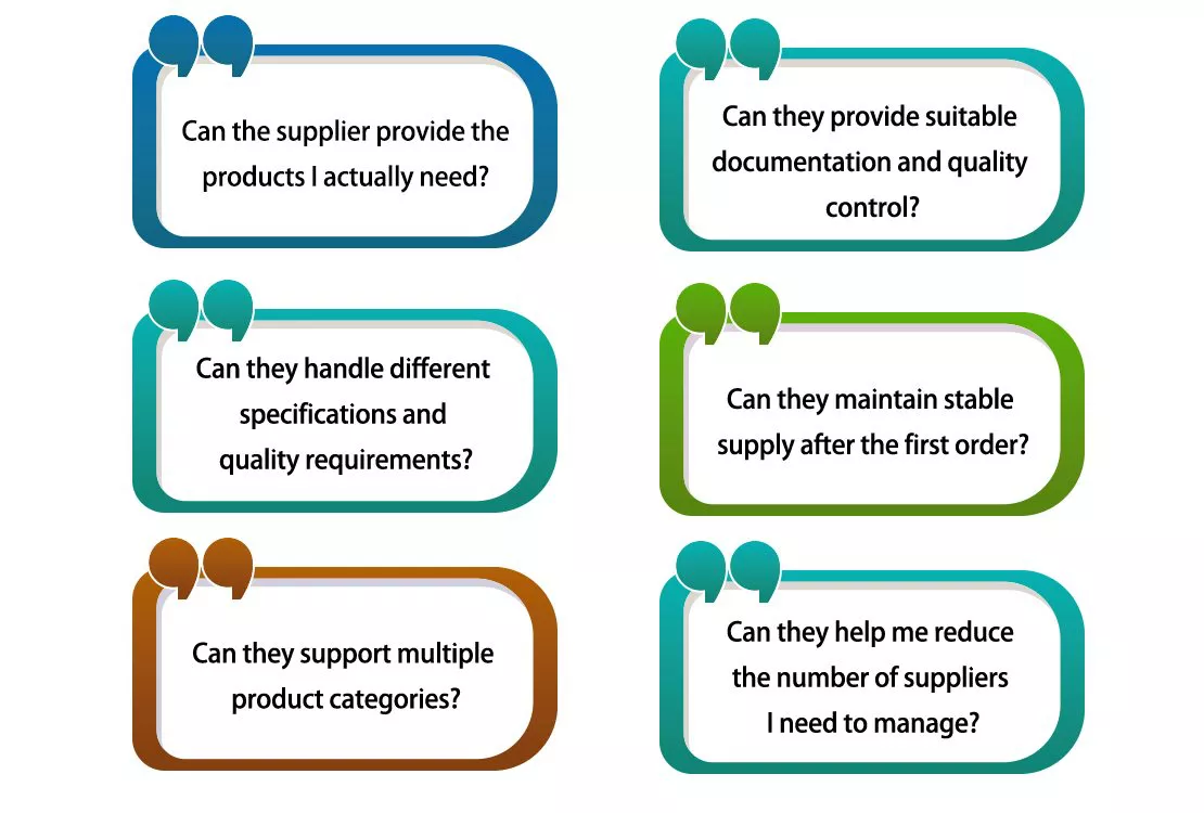 Key Questions for Fastener Sourcing
