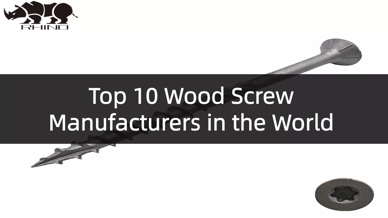 Assorted wood screws from leading global manufacturers