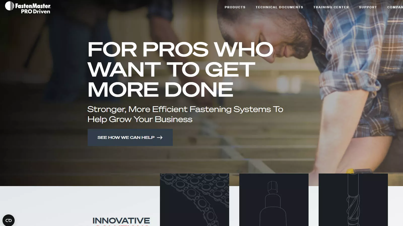 FastenMaster structural wood screws and fastening systems